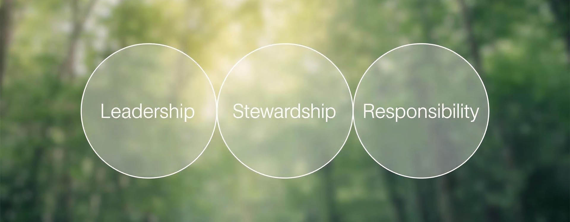 Leadership. Stewardship. Responsibility